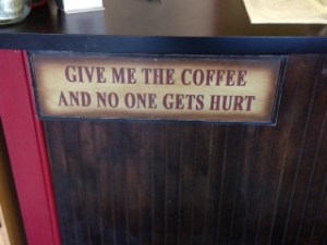 Start with a threat.