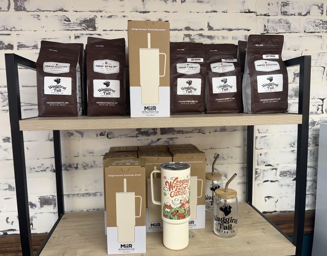a selection of local coffee