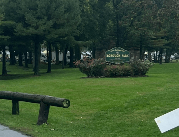 park sign